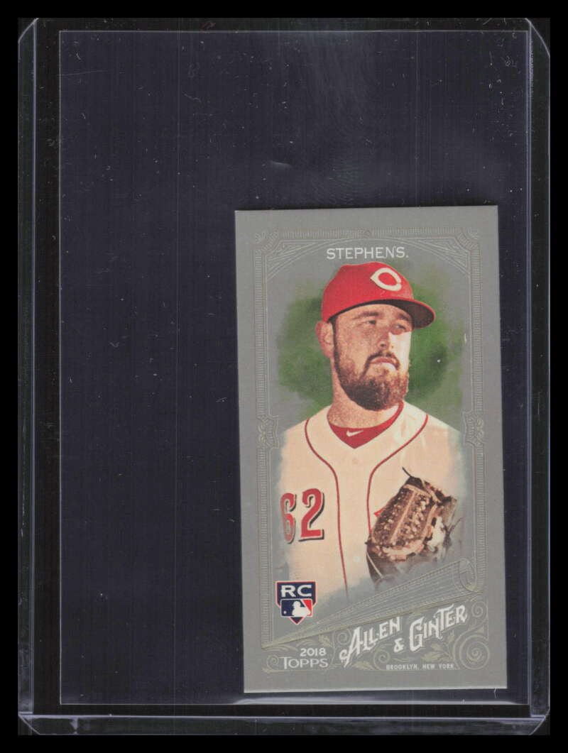 2018 Topps Allen and Ginter X Mini Silver 285 Jackson Stephens Rookie 1/1