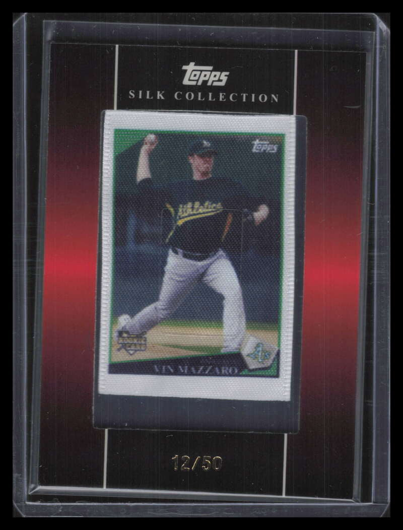 2009 Topps Silk Collection s224 Vin Mazzaro Rookie 12/50