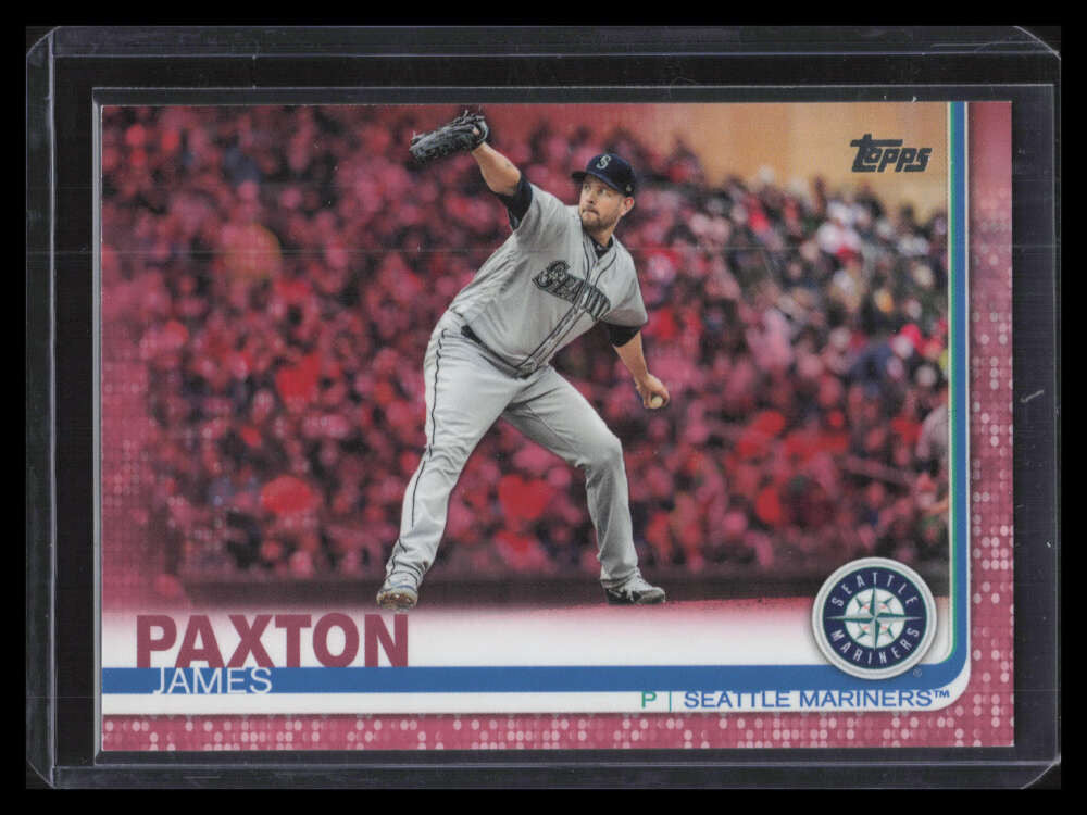 2019 Topps Mother's Day Pink 241 James Paxton 44/50