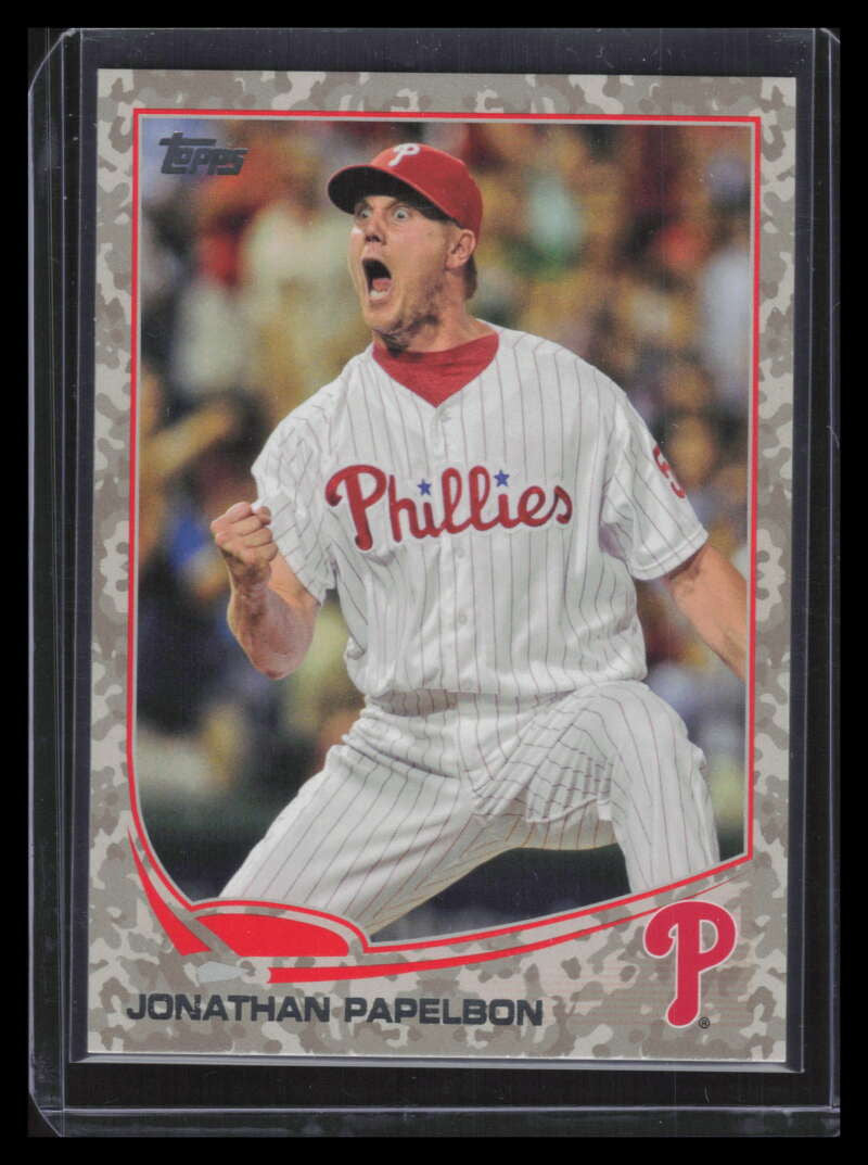 2013 Topps Camo 512 Jonathan Papelbon 94/99
