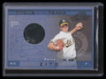2001 Absolute Memorabilia Tools of the Trade tt47 Barry Zito Hat 11/100