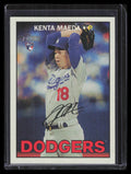 2016 Topps Heritage 701b Kenta Maeda Rookie Action SP