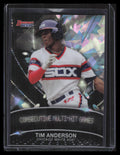 2016 Bowman's Best Stat Lines Atomic Refractor SLTA Tim Anderson Rookie