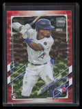 2021 Topps Red Foil 243 Santiago Espinal Rookie 102/199