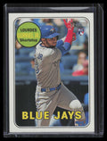 2018 Topps Heritage Action Variations 684 Lourdes Gurriel Jr. Rookie SP