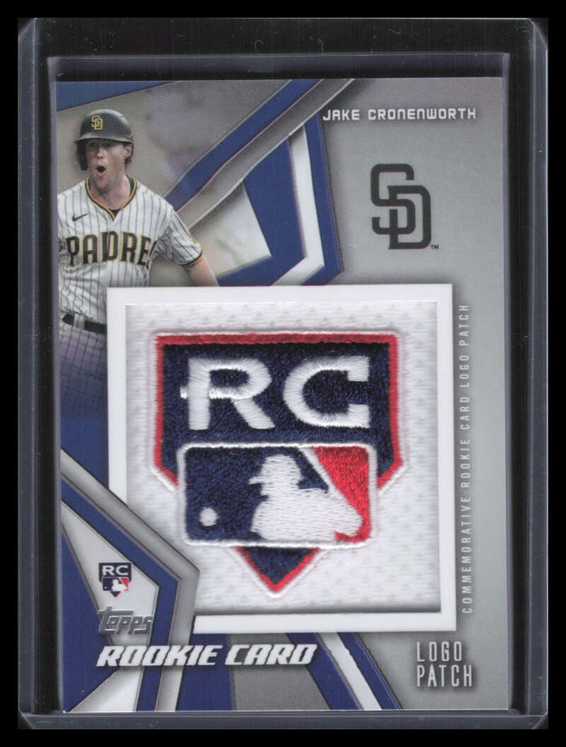 2021 Topps Rookie Card Patches RCJC Jake Cronenworth Rookie Patch
