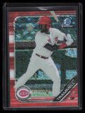 2019 Bowman Chrome Orange Shimmer Refractor bcp158 Taylor Trammell Rookie 7/25
