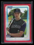 2011 Bowman Chrome Draft Prospects Red Refractor bdpp31 Carl Thomore Rookie 5/5