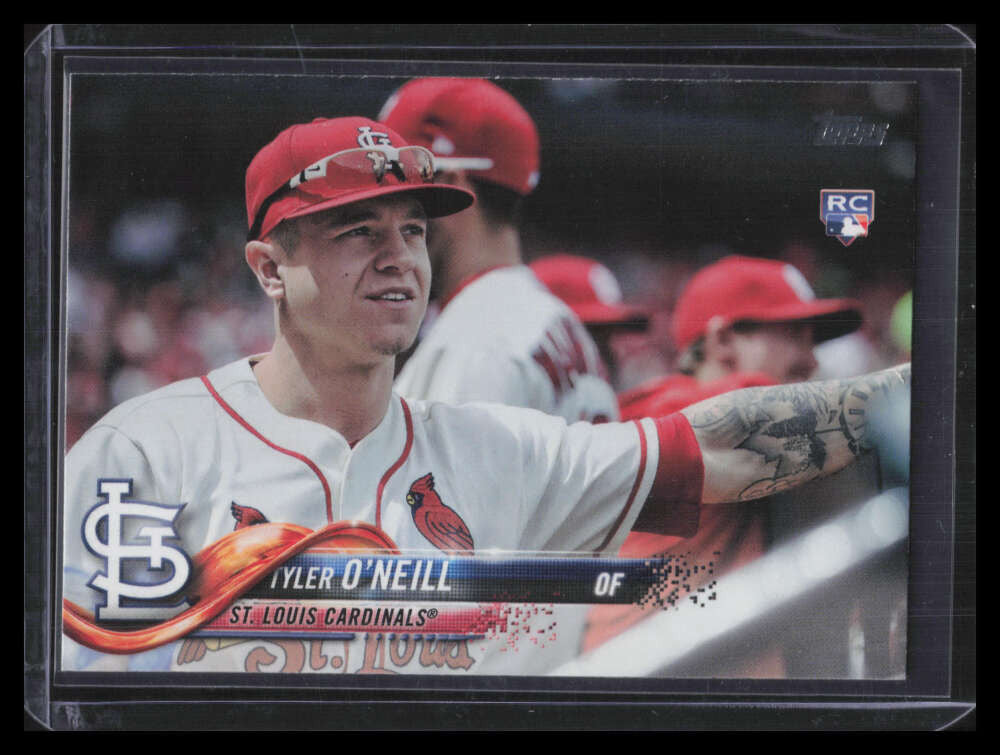 2018 Topps Update Photo Variations us218a Tyler O'Neill In Dugout Rookie SP