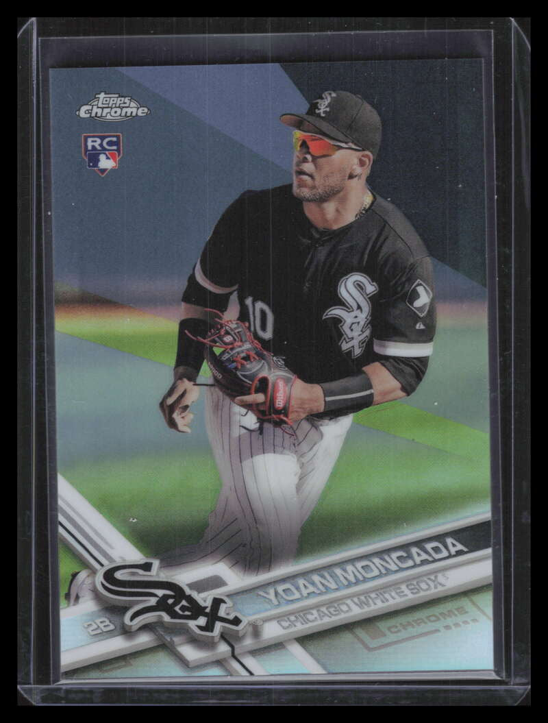 2017 Topps Chrome Update Refractor hmt98 Yoan Moncada RD Rookie Debut 247/250