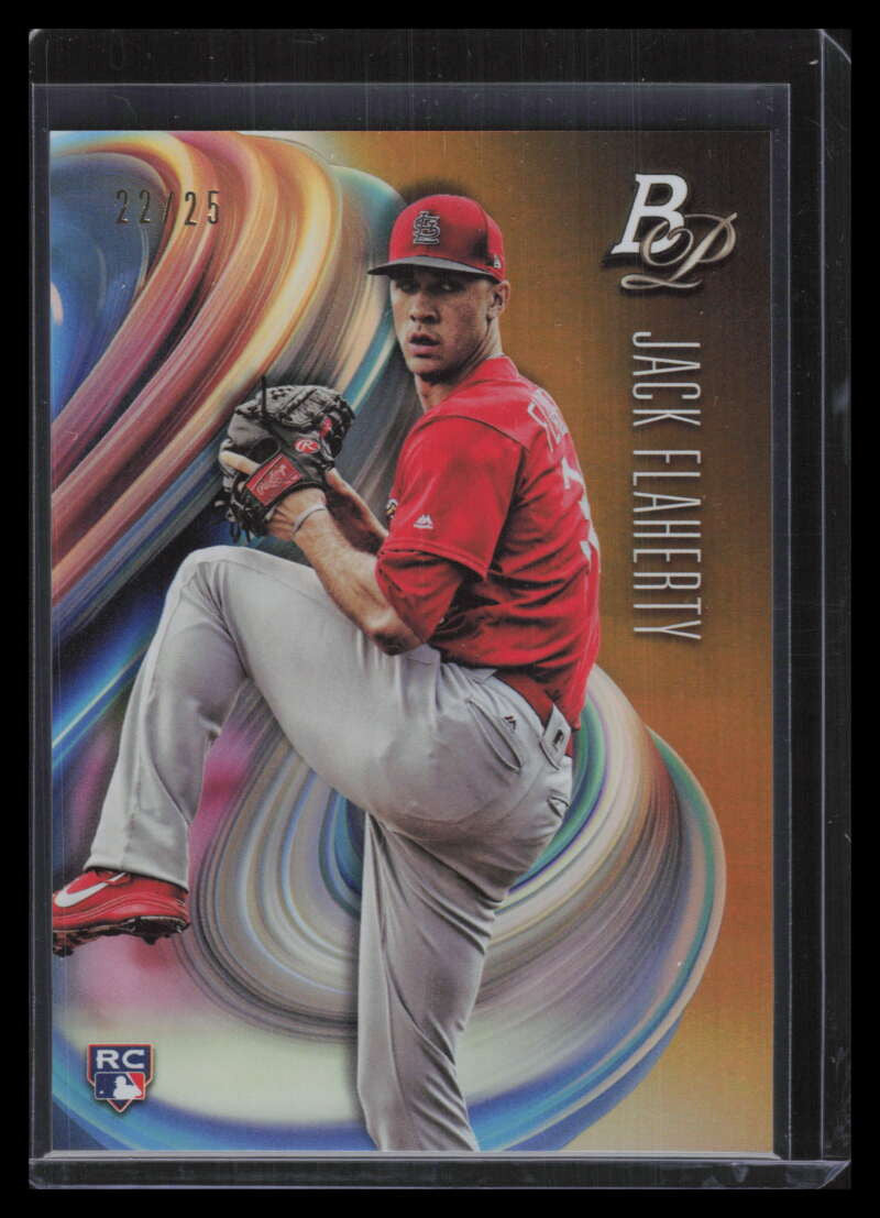 DELETE 129654 2018 Bowman Platinum Orange 94 Jack Flaherty Rookie 22/25
