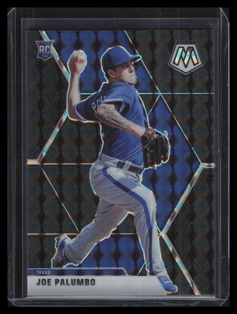 2020 Panini Mosaic Black Refractor 19 Joe Palumbo Rookie 1/1