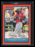 2006 Bowman Chrome Future's Game Orange Refractor Cameron Maybin Rookie 11/25