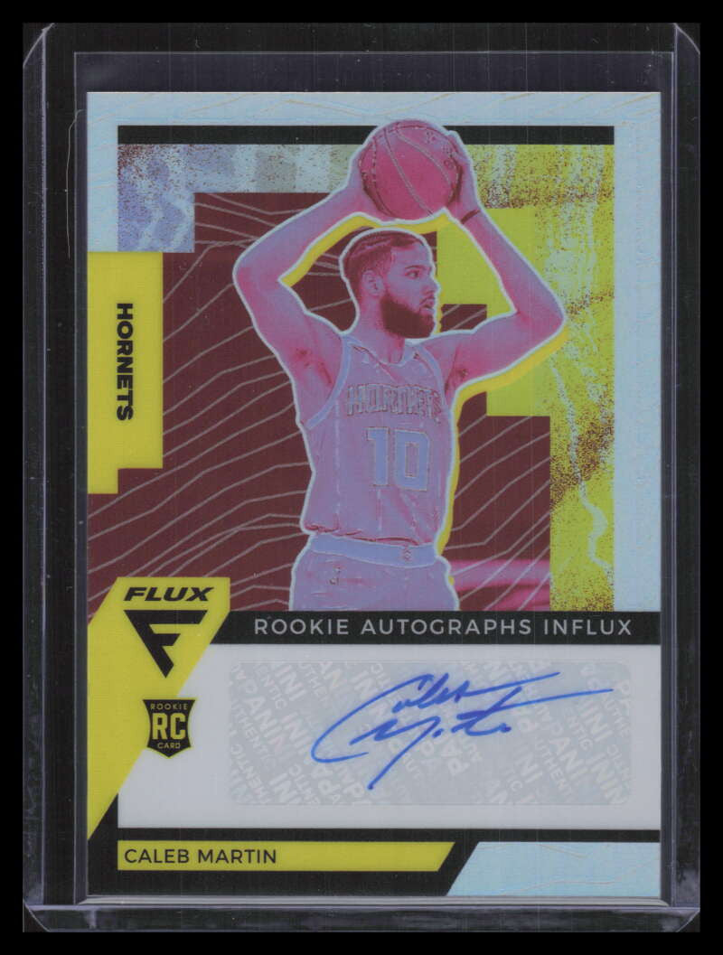 DELETE 129718 2020-21 Panini Flux Rookie Influx Autographs Silver 4 Caleb Martin Rookie Auto