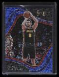 2021-22 Select Prizms Blue Disco Refractor 270 Danilo Gallinari 23/25 Courtside