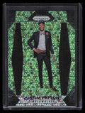 2017-18 Panini Prizm Prizms Fast Break Neon Green 85 Justin Patton Rookie 2/5