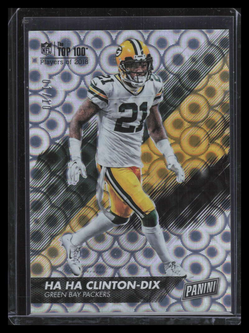 2018 Panini Day Pyramids 100 Ha Ha Clinton-Dix 1/10