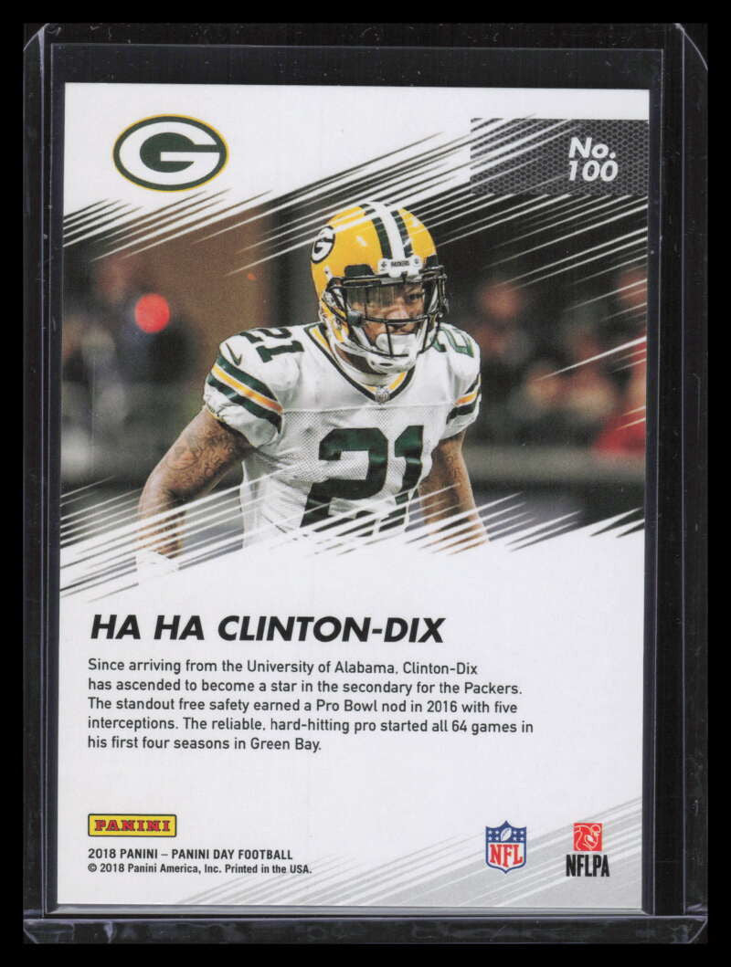 2018 Panini Day Pyramids 100 Ha Ha Clinton-Dix 1/10