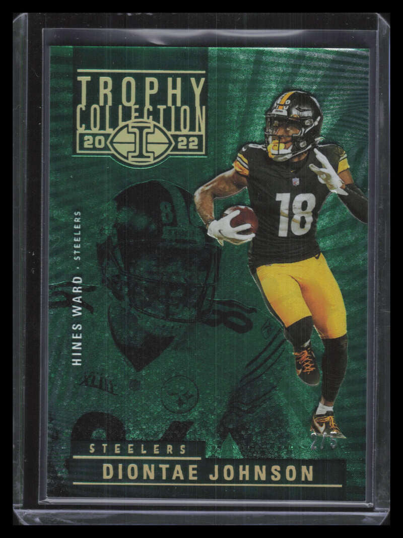 2022 Panini Illusions Trophy Duals Conference 44 Diontae Johnson Hines Ward 2/5