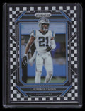 2022 Panini Prizm Prizms Black and White Checker Refractor 45 Jeremy Chinn