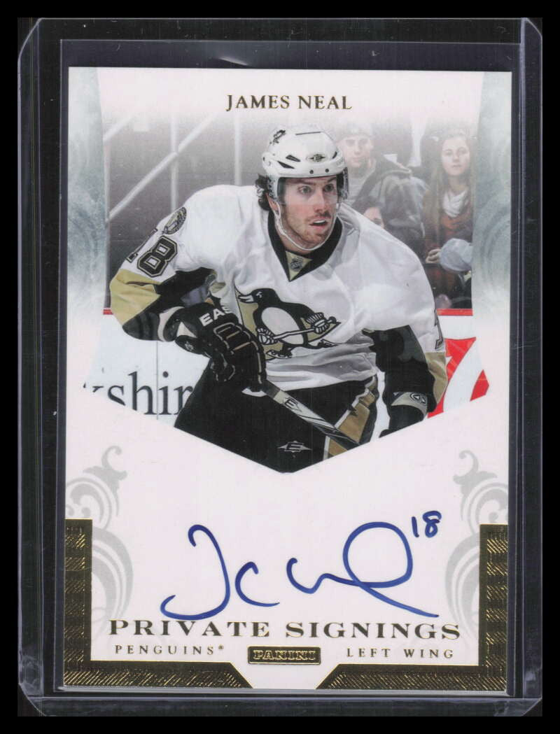 2011-12 Panini Private Signings JN James Neal Auto