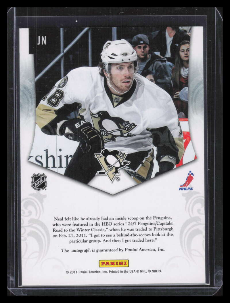 2011-12 Panini Private Signings JN James Neal Auto