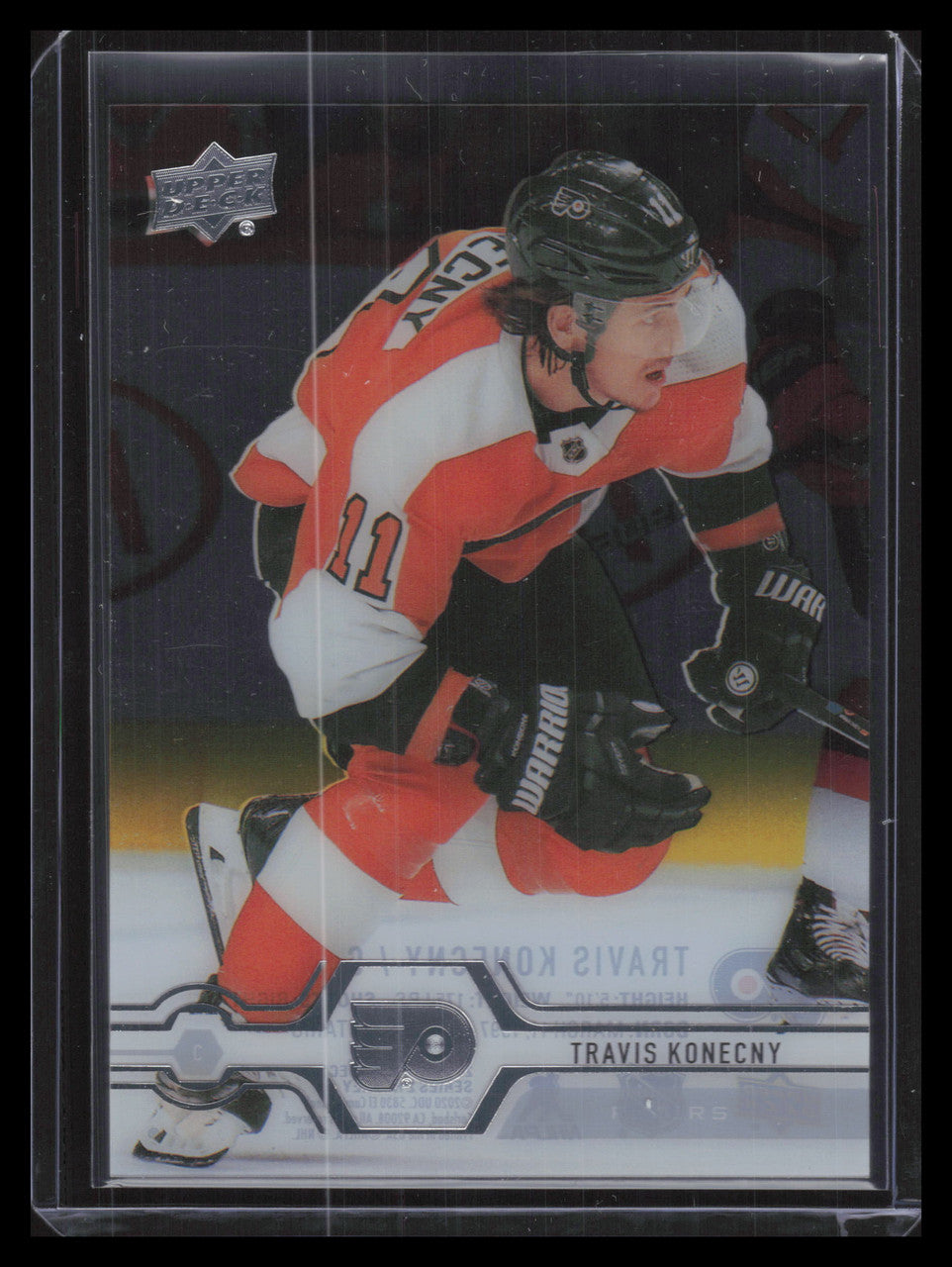 2019-20 Upper Deck Clear Cut Parallel 327 Travis Konecny