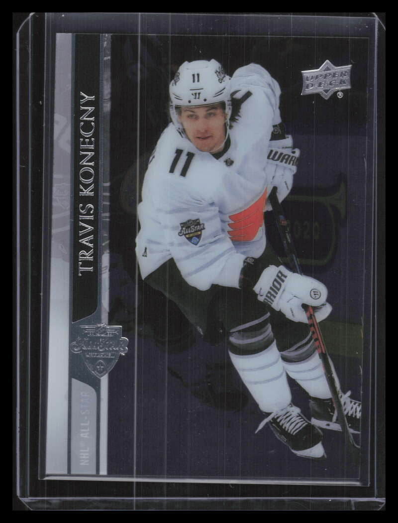 2020-21 Upper Deck Clear Cut Parallel 672 Travis Konecny AS All-Star Game F00133