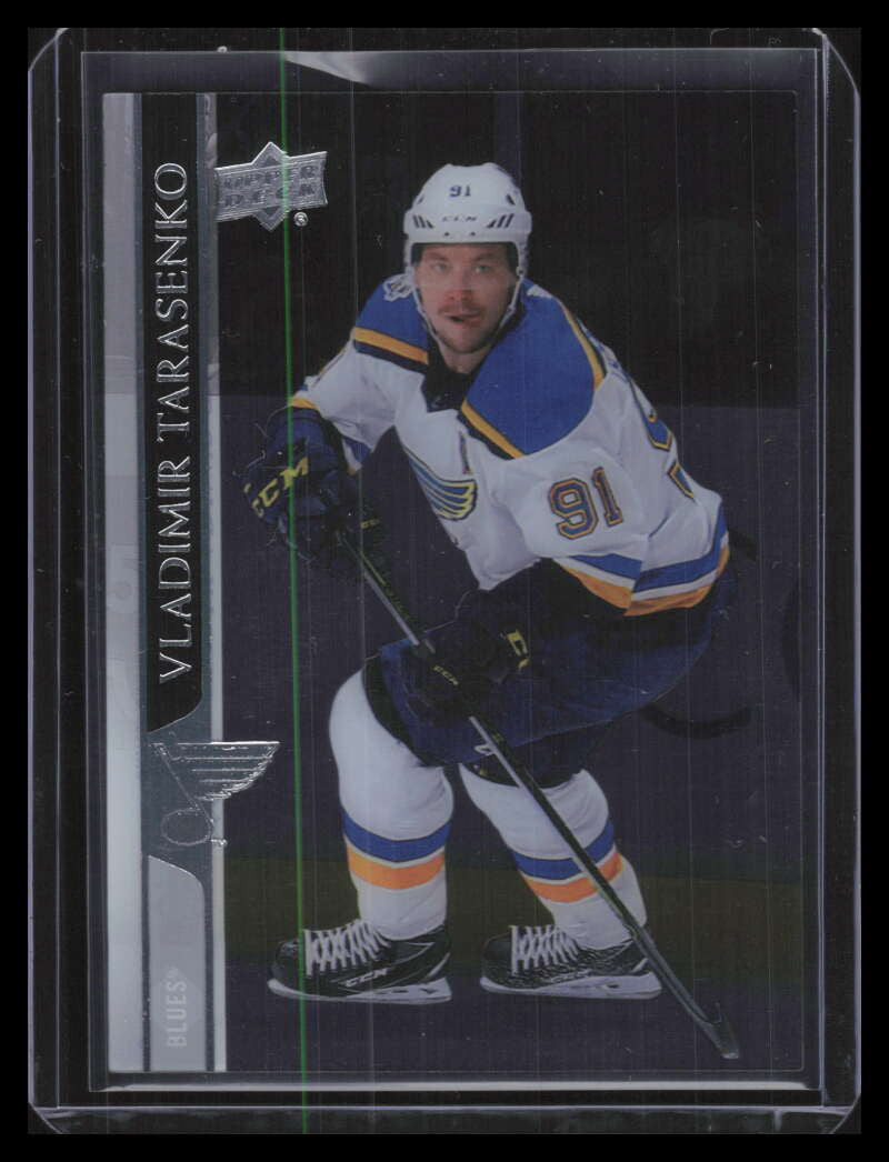 2020-21 Upper Deck Clear Cut Parallel 408 Vladimir Tarasenko
