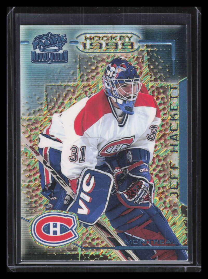 1998-99 Revolution Ice Shadow 73 Jeff Hackett 27/99