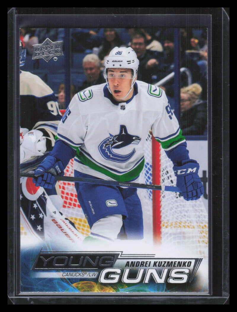 DELETE 130103 2022-23 Upper Deck 465 Andrei Kuzmenko Rookie YG Young Guns