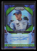 2020 Panini Prizm Endorsements Prizms Red and Blue Hyper Ty Dillon Auto 14/30
