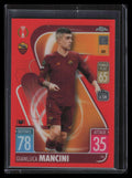 SOLD 130122 2021-22 Topps Chrome Match Attax UEFA Orange Refractor 146 Gianluca Mancini 3/25
