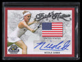 2018 Leaf Grand Slam Tennis Pride of a Nation Autographs Nicole Gibbs Auto 4/5