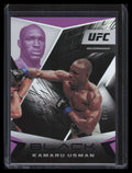 2021 Panini Black UFC Purple 104 Kamaru Usman 37/49