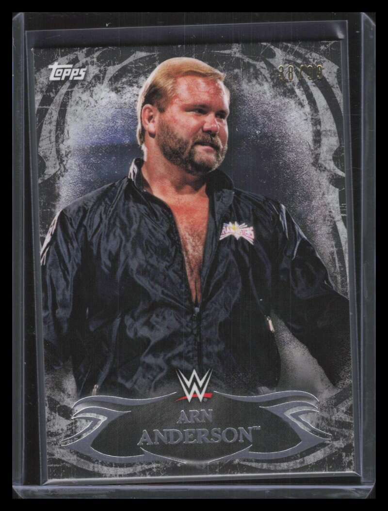 2015 Topps WWE Undisputed Black 83 Arn Anderson 38/99