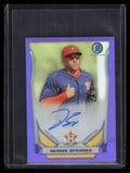 2014 Bowman Chrome Mini Autograph Refractor George Springer Rookie Auto 14/50