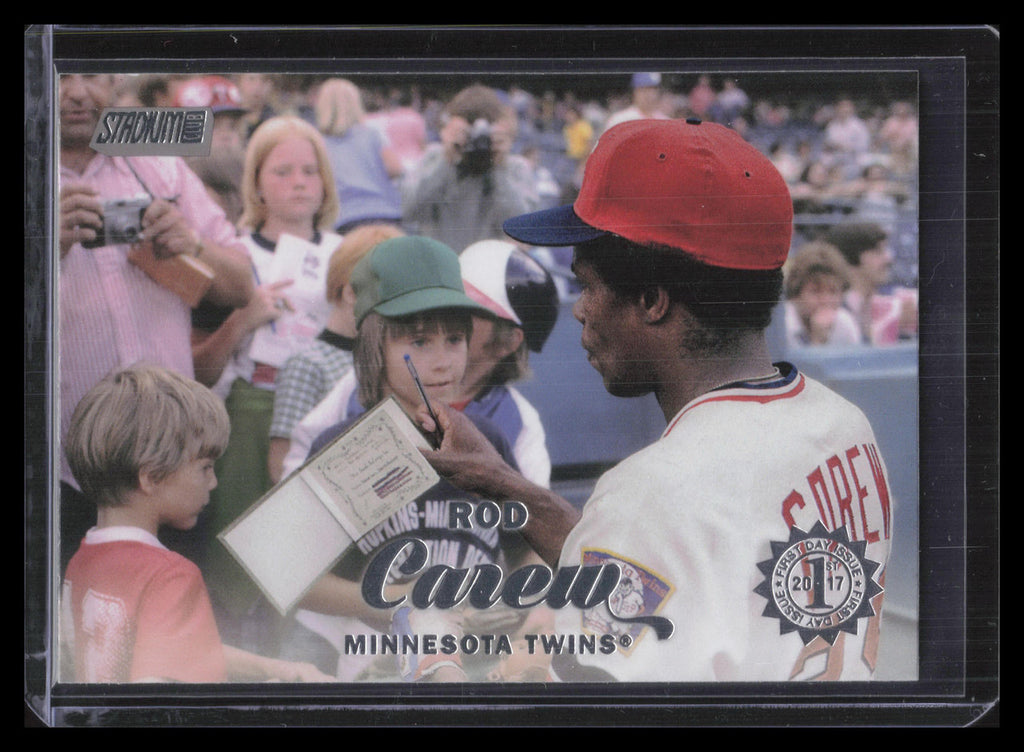 SOLD 130347 2017 Stadium Club First Day Issue 61 Rod Carew /10