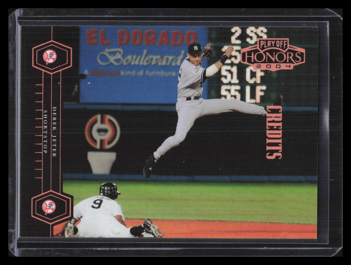 2004 Playoff Honors Credits Bronze 131 Derek Jeter 78/100