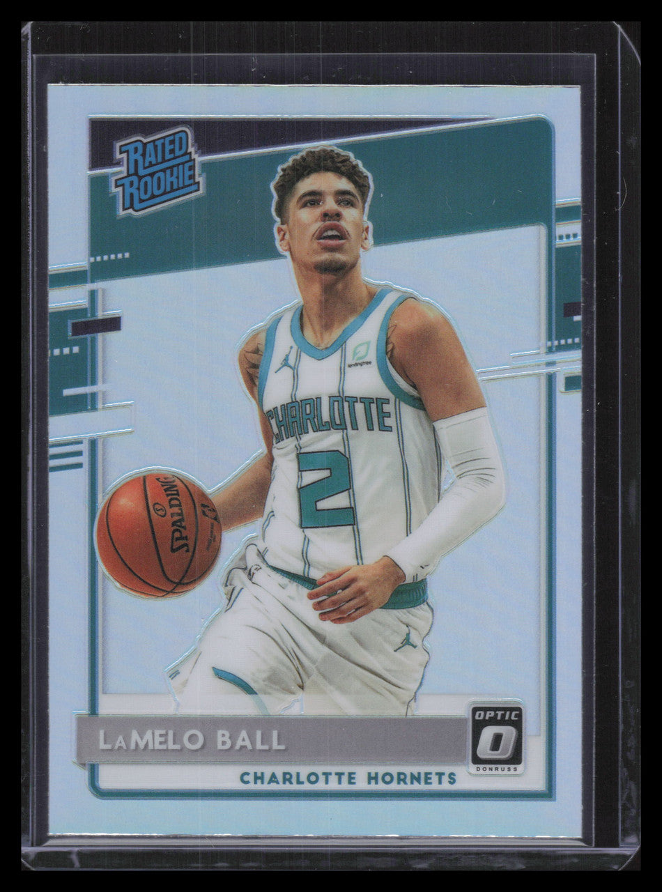 DELETE 130395 2020-21 Donruss Optic Holo 153 LaMelo Ball RR Rated Rookie
