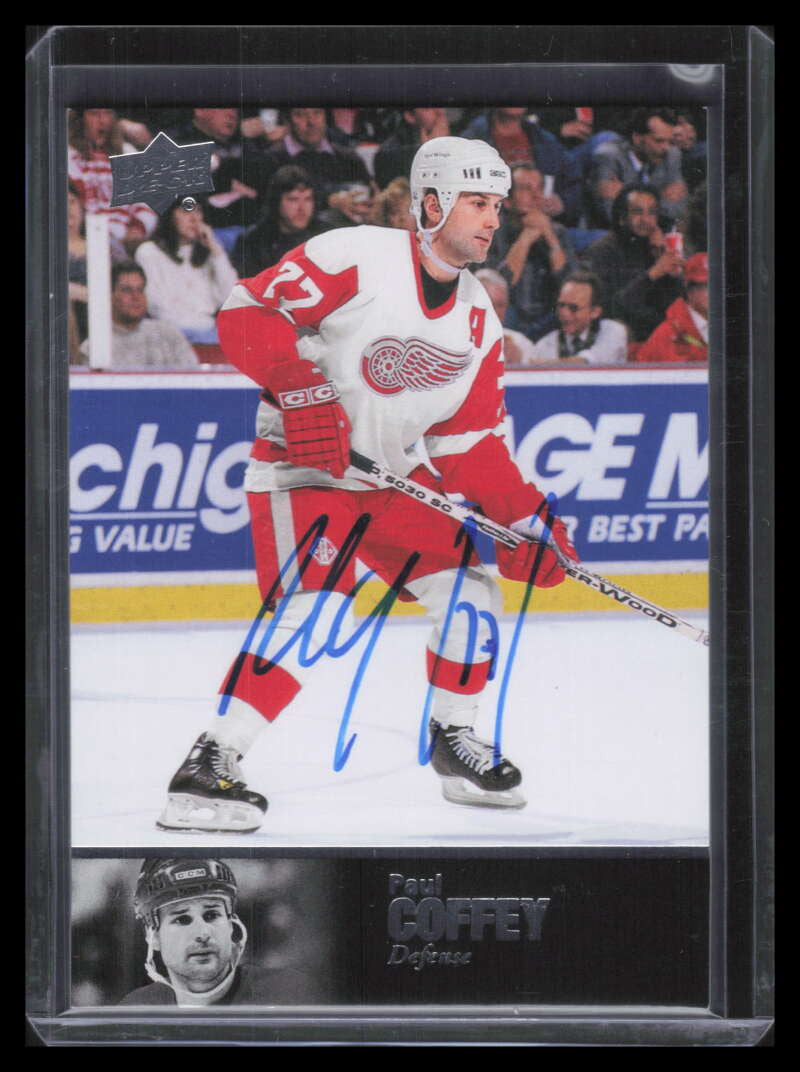 2018-19 Ultimate Collection '97 Legends Signatures al152 Paul Coffey Auto