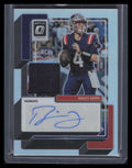 DELETE 130570 2022 Donruss Optic Patch Autographs 29 Bailey Zappe Rookie Patch Auto 3/49