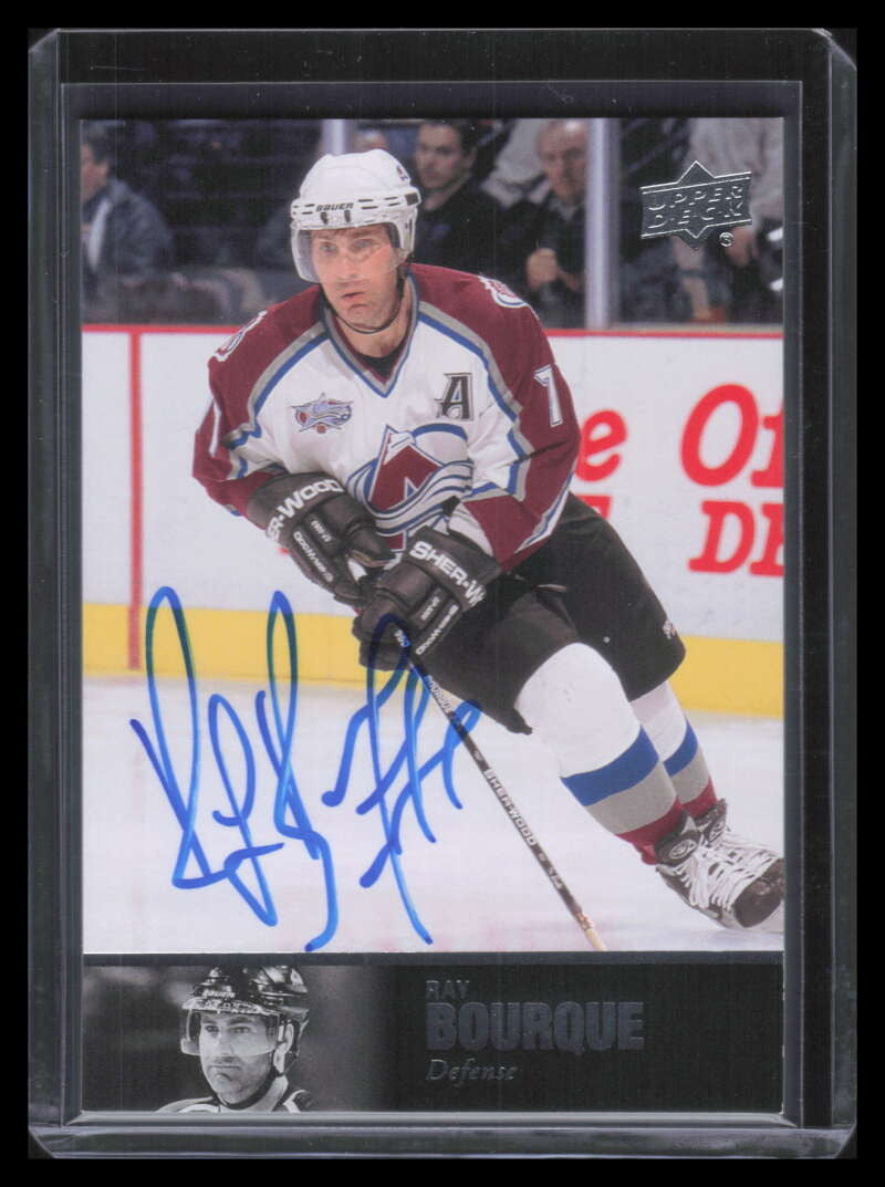 SOLD 130629 2013-14 Ultimate Collection '97 Legends Autographs al54 Ray Borque Auto