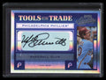 2004 Absolute Tools Trade Signature Blue Spectrum tt103 Mike Schmidt Auto 25/25