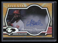 2021 Topps Five Star Pentamerous Penmanship Autographs Andrew McCutchen Auto 5/5