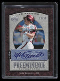 SOLD 130694 2007 Upper Deck Premier Preeminence Autographs MS Mike Schmidt Auto 13/50