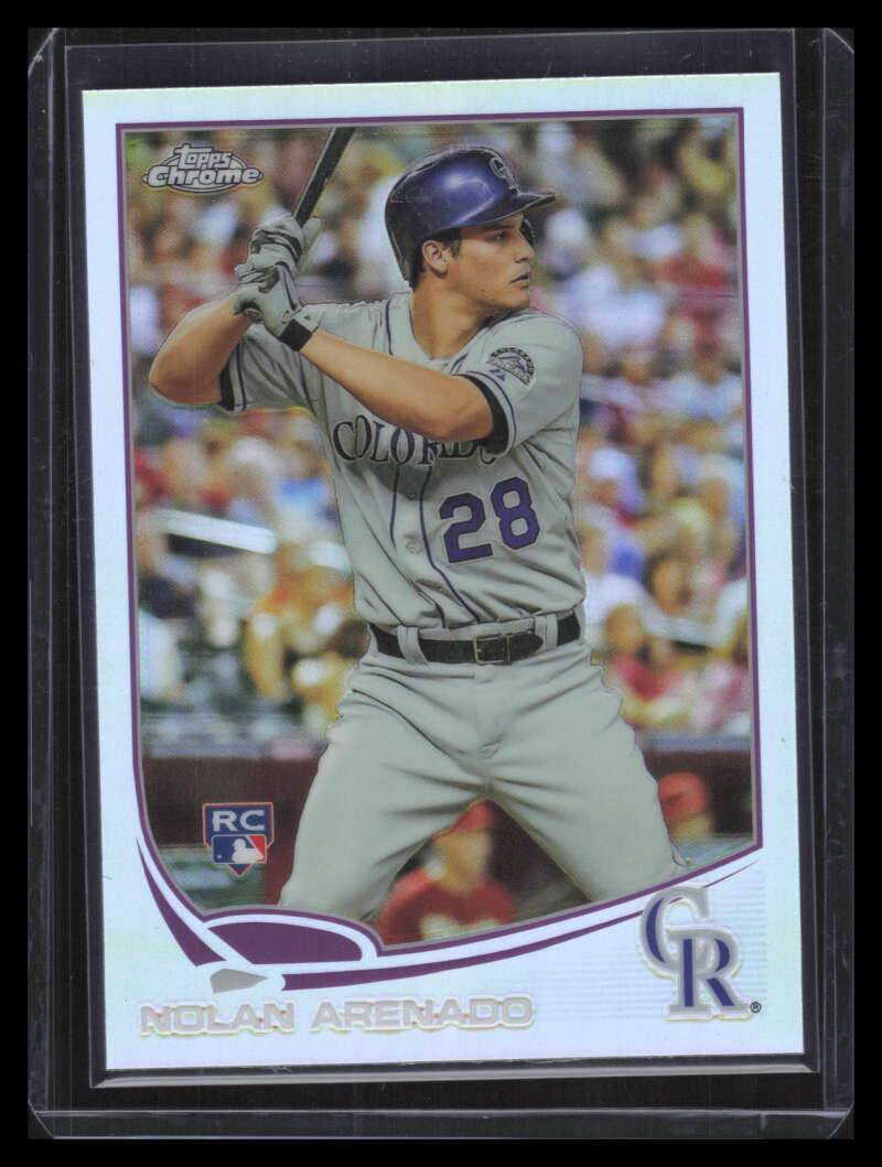 2013 Topps Chrome Refractor 78 Nolan Arenado Rookie 127886