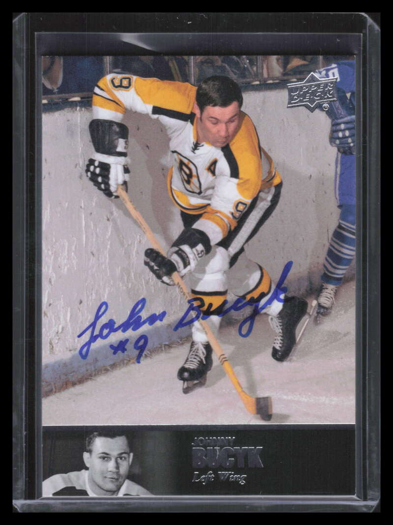 2012-13 Ultimate Collection 1997 Legends Autographs al35 Johnny Bucyk Auto