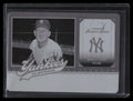 2006 Greats of the Game Yankee Clippings Printing Plate Black WF Whitey Ford 1/1