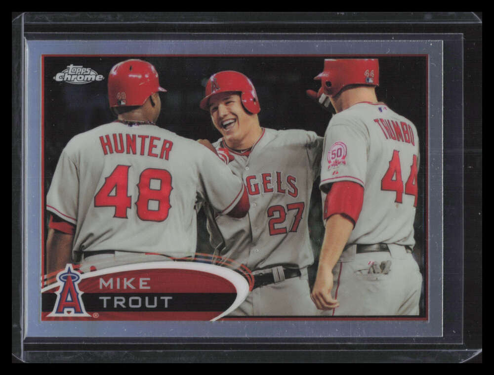 2012 Topps Chrome Refractor 144 Mike Trout 127809